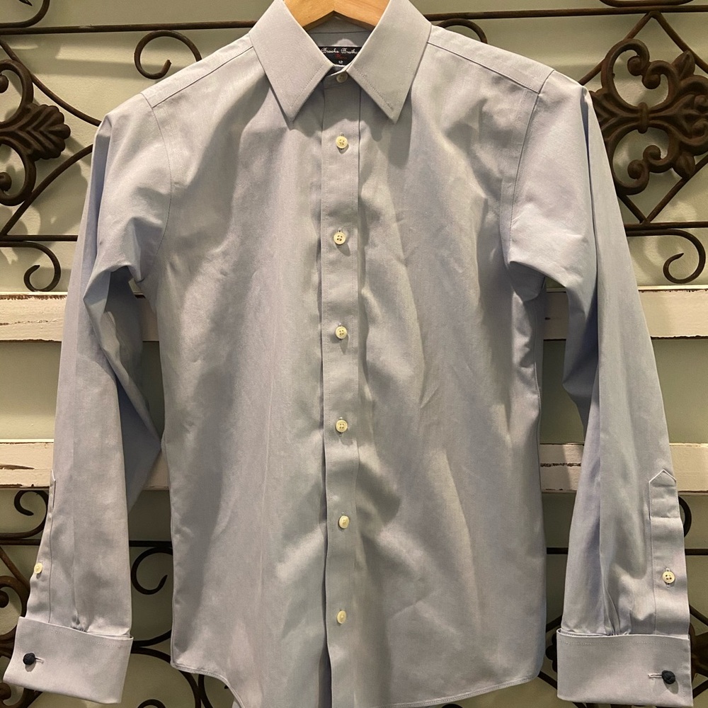 Brook Brothers French Cuff Dress Shirt & Cufflink